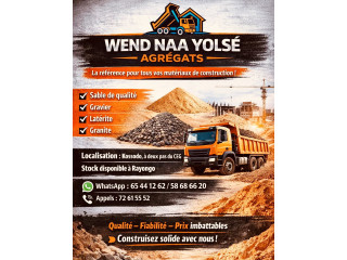 Wend naa yolse agrégats