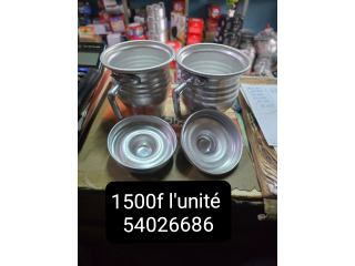 Gobelets en aluminium