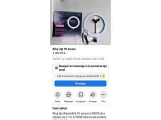 Ring ligt 10 pouce