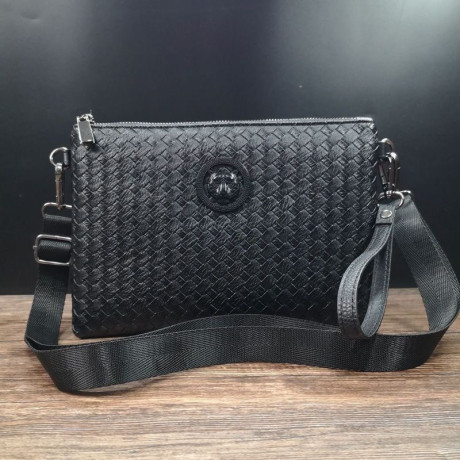 pochette-bandouliere-homme-tressee-noir-elegant-big-0