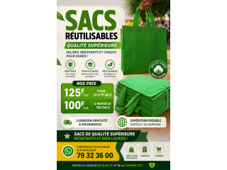 Sachet réutilisable