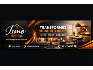 Vente des accessoires de décoration intérieur et extérieur de maison