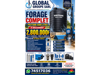 Promo spécial forage complet