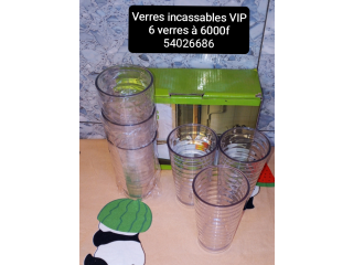 Verre incassables