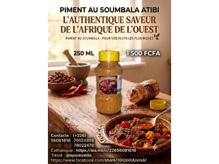 Piment au Soumbala Atibi