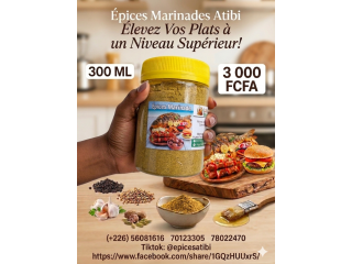 Épices Marinades Atibi