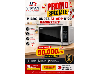 La la cuisine on vou propose un micro-ondes de haut qualité Sharp