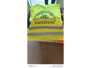 Une dizaine de gilet personnalisée