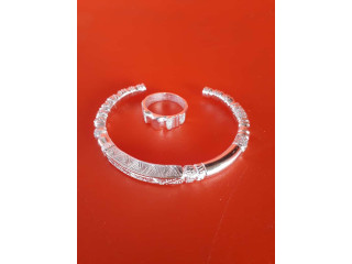 Pour incassable argent blanc