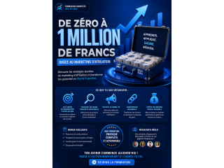 Formation complète en marketing digital 2026 : apprenez à vendre en ligne et à gagner de l'argent