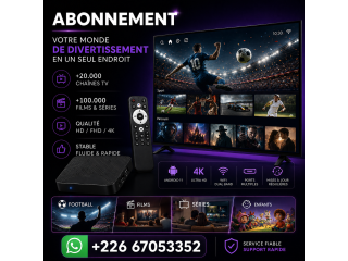 ABONNEMENT IPTV