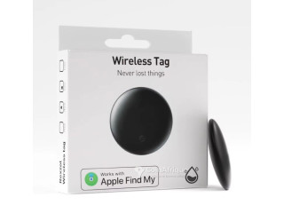 Traceur Bluetooth Wireless Tag Dual compatible Apple Find My et Android Find Hub - Neuf