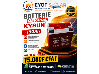 Batterie originale kysun 150Ah