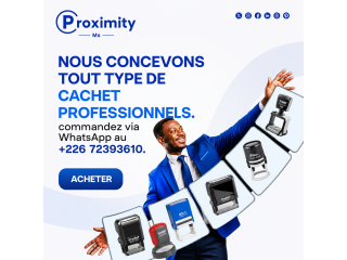 Tout type de cachet professionnels