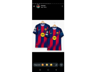 Vente des maillots originaux