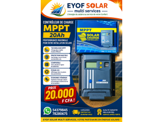 Contrôleur de charge MPPT 20Ah