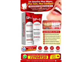 Une dentifrice sp-6 conçu pour faire la différence