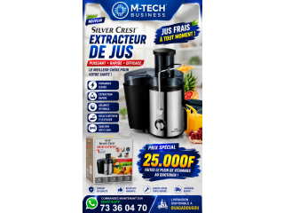 EXTRACTEUR DE JUS SILVER CREST