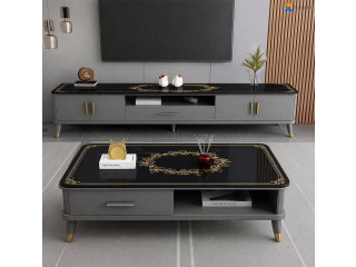 Ensemble Table Tv + Table centrale