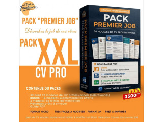 Pack "Premier Job" XXL CV Pro