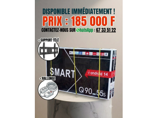 Télévision écran 55 smart
