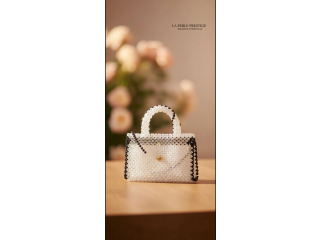 Sac en Perles Fait Main - Chic & Brillant, Soirée & Tendance