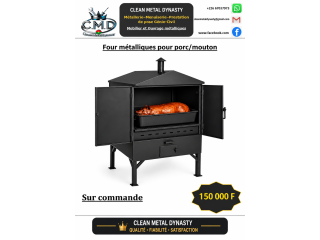 Four metallique pour viande de porc/mouton/boeuf
