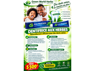 Dentifrice aux herbes