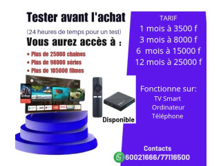 IPTV meilleur serveur Au Burkina