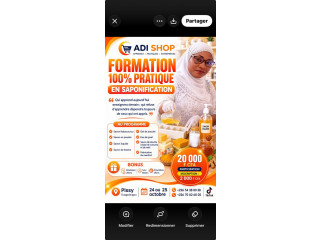 Formation en saponification