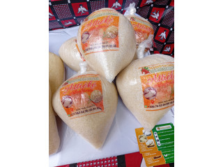 Attiéké à base de manioc 100% du Faso