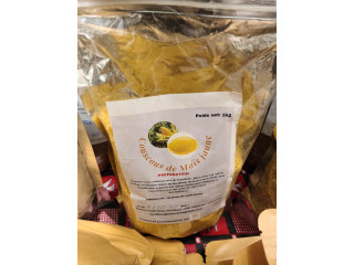 Couscous de maïs jaune