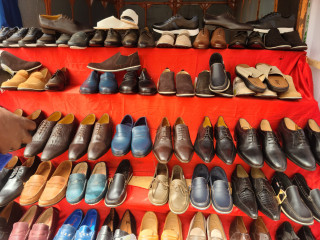 Chaussures en cuir pour homme
