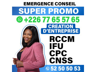 Registre de commerce Promo