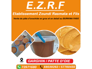 Pâte d'arachide 100% Burkinabè