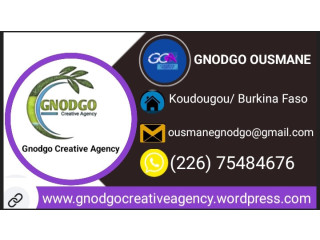Création de logo et des cartes de visite