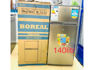 Réfrigérateur Boréal double battants 140 litres
