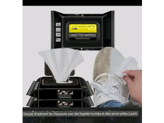 Lingettes pour les chaussures