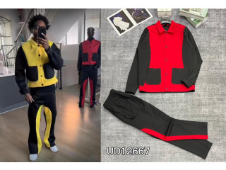 Ensemble pantalon manche longue pour couple de très bonne qualité