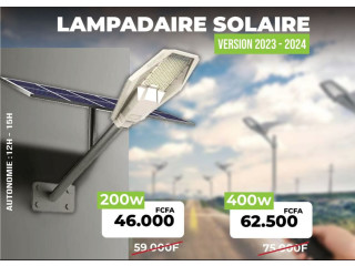 Lampadaire solaire IP67