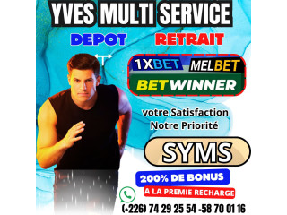 Dépôts et retraits d'argent au Burkina Faso