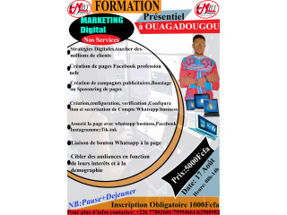 Formation en Marketing Digital