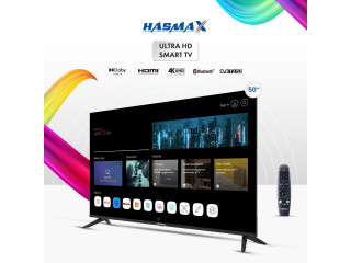 Télé hasmax 50 pouces smart tv disponible bn prix