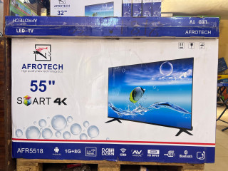 Télé afrotec écran 55 pouces smart tv disponible bn prix