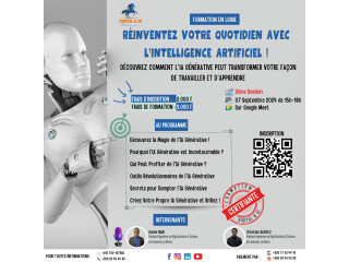 Formation en Intelligence Artificielle