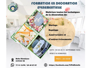 Maîtrisez l'art de la décoration événementielle