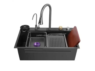 Évier de cuisine intelligent