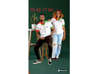 Maillots Qualités Coton Disponibles