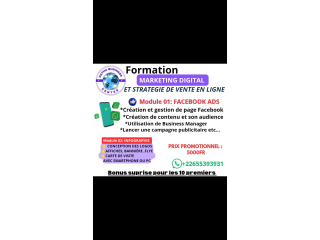Formation sur la vente en ligne