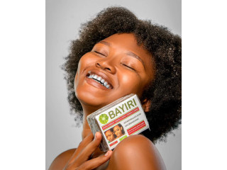 Savon Gommant Naturel Bayiri  Lutte Contre Boutons, Tâches & Démangeaisons